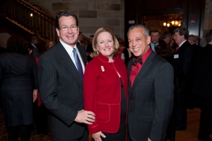 Governor, Cathy and Mayor at Big Red